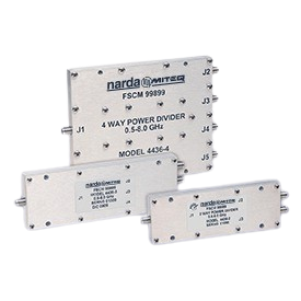 Power Dividers - SMA (F) 2/3/4/8 Way 0.5 GHz to 8 GHz 0.5 Watt (Broadband, Commercial)